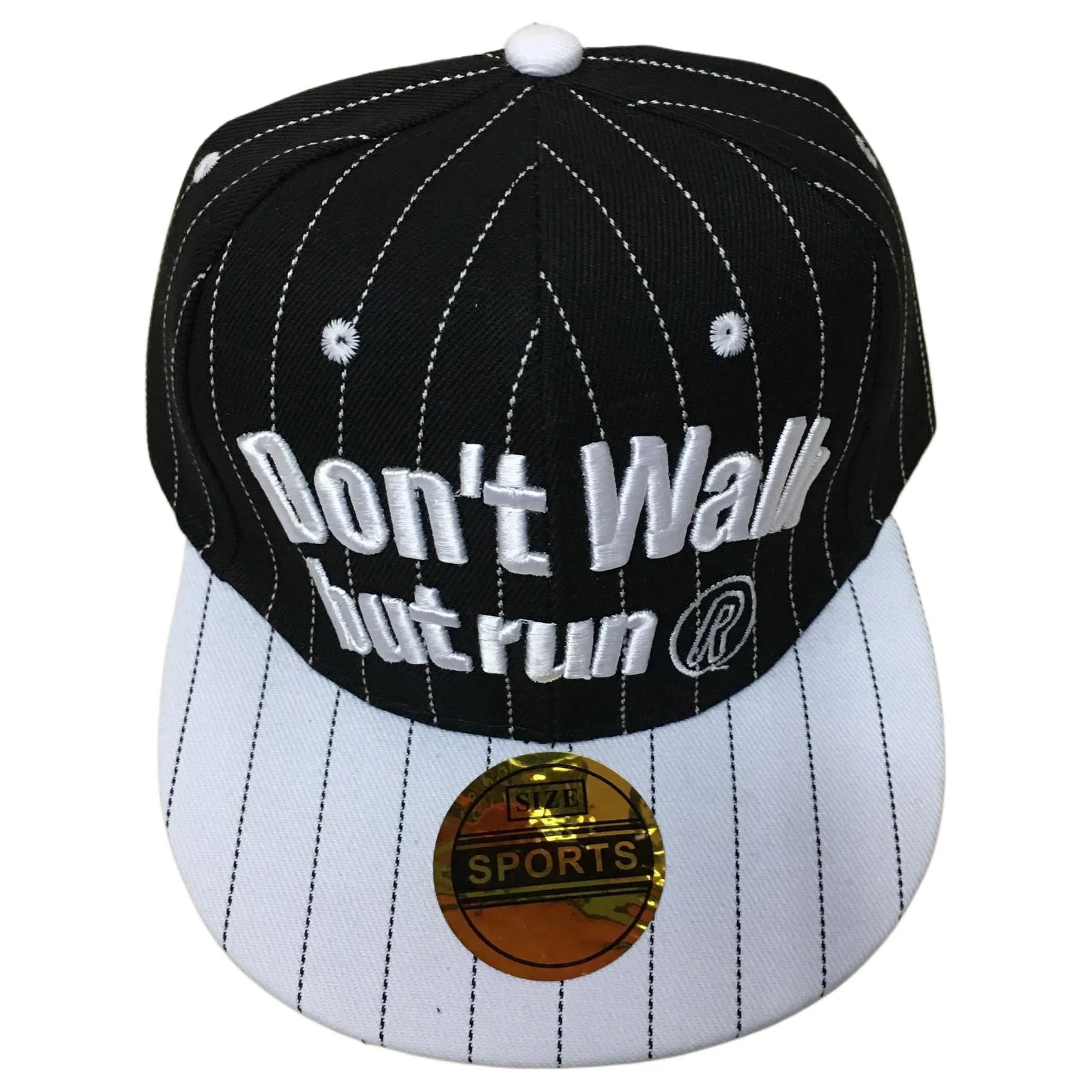 艾佳微 街舞嘻哈帽个性条纹字母标时尚青春 户外运动 百搭潮流 腈纶 棒球帽 男女同款情侣款