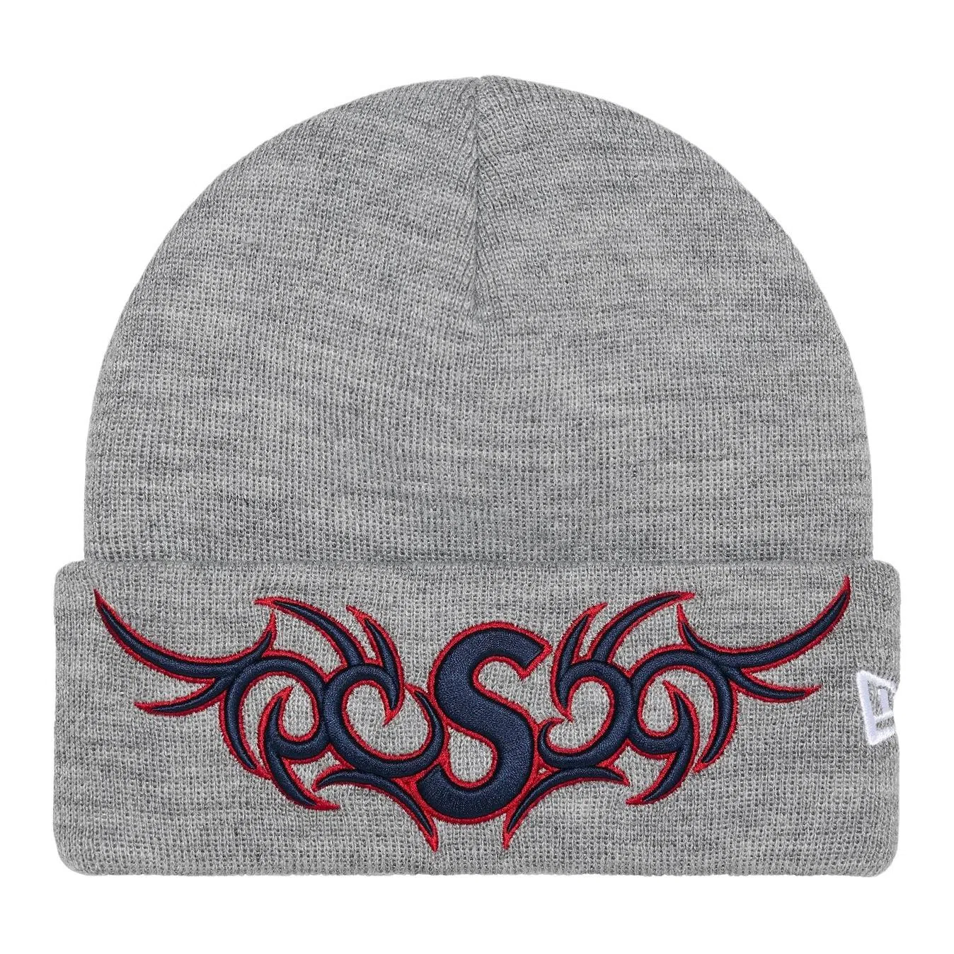 SupremexNew Era FW25 Week 5 Tribal S Logo Beanie