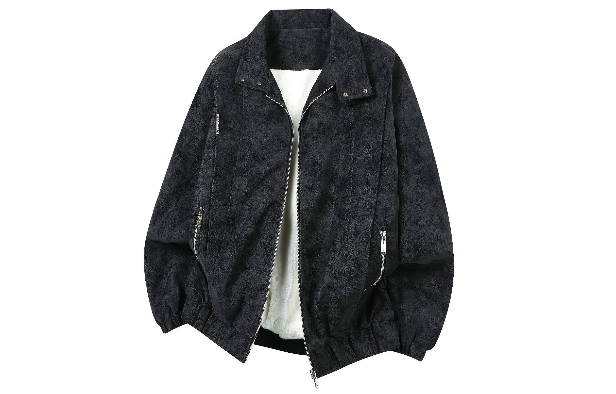 Kawasaki Vintage Tie-Dye PU Jacket