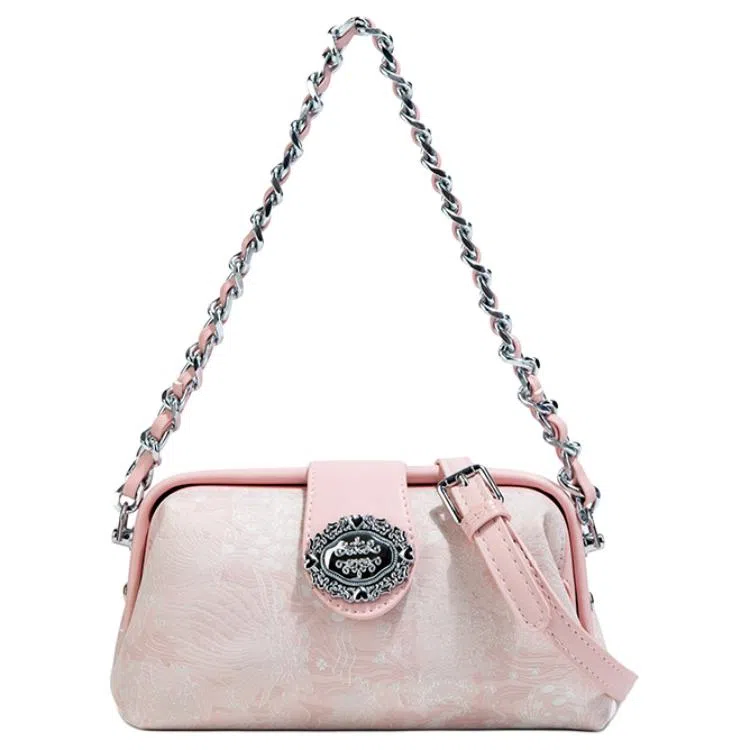 MACKJANICE Embroidered Shoulder Bag