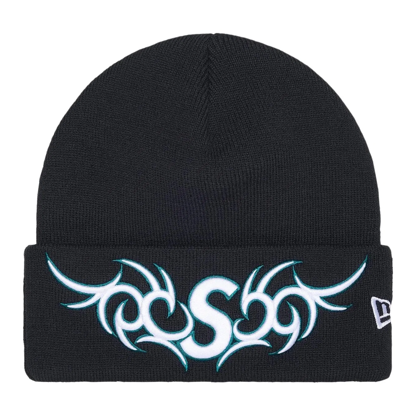SupremexNew Era FW25 Week 5 Tribal S Logo Beanie