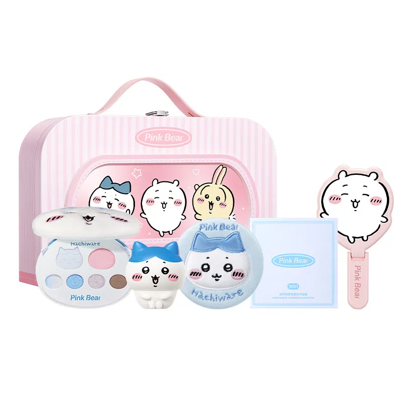 pinkbear CHIIKAWA Bear Makeup Set