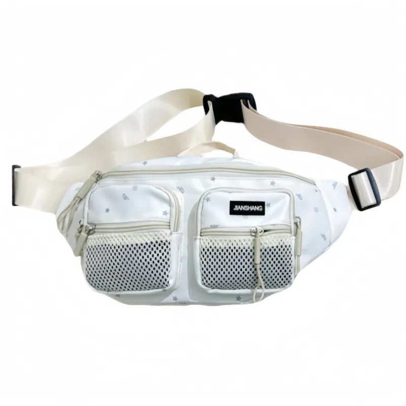 运动潮流 南潇湘 通勤轻便时尚 多口袋休闲百搭 尼龙 胸包 常规 男女同款情侣款 多色