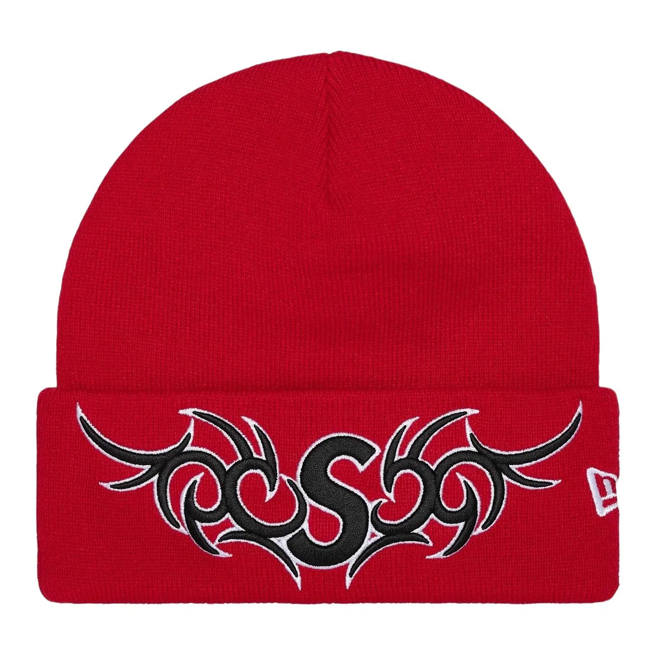 SupremexNew Era FW25 Week 5 Tribal S Logo Beanie