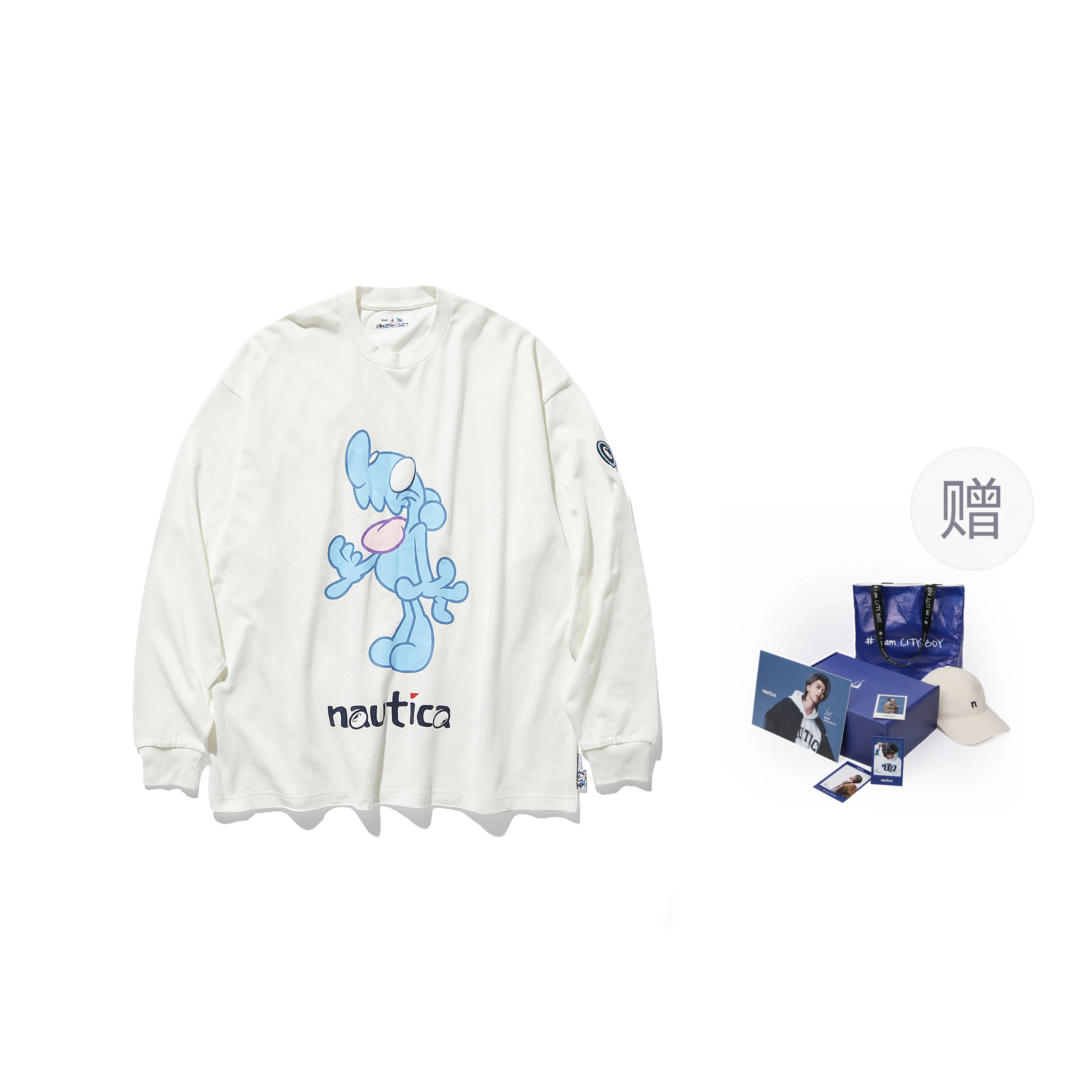 nautica white sail COIN FW23 T