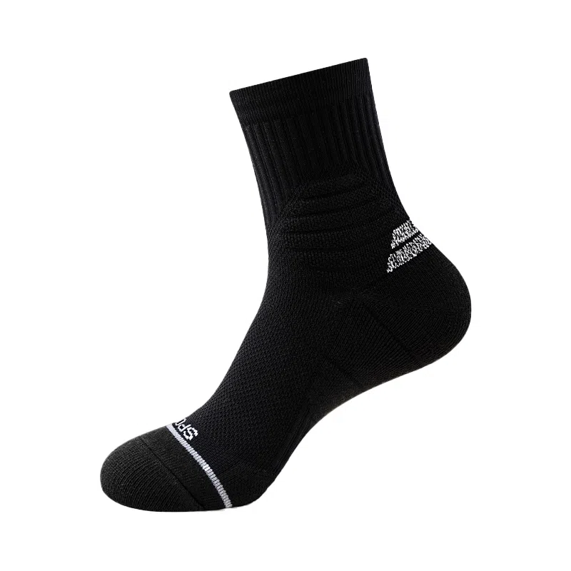 莫代尔 专业减震吸汗训练健身防滑舒适篮球袜 男款