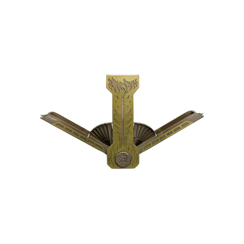 咕轹 十三式无双剑匣剑九黄宝剑金属兵器收纳盒 其他静态模型