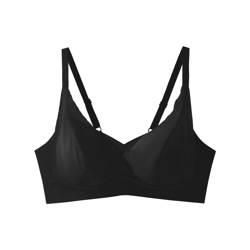 欧迪芬 网纱洞洞杯亲肤柔软舒适透气高弹不紧绷不掉肩侧收副乳不外扩无痕聚拢防下垂文胸 女款 单件装