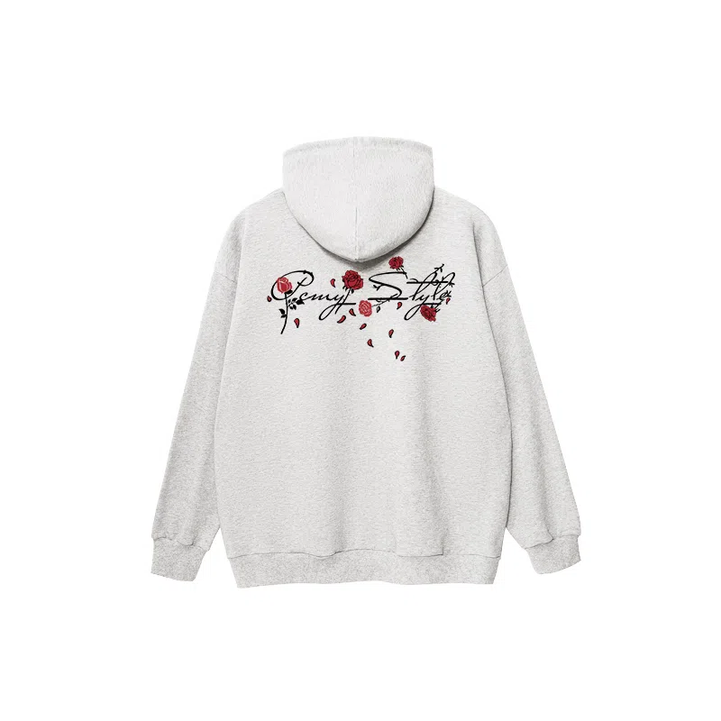 PCMY Rose Lettering Hoodie