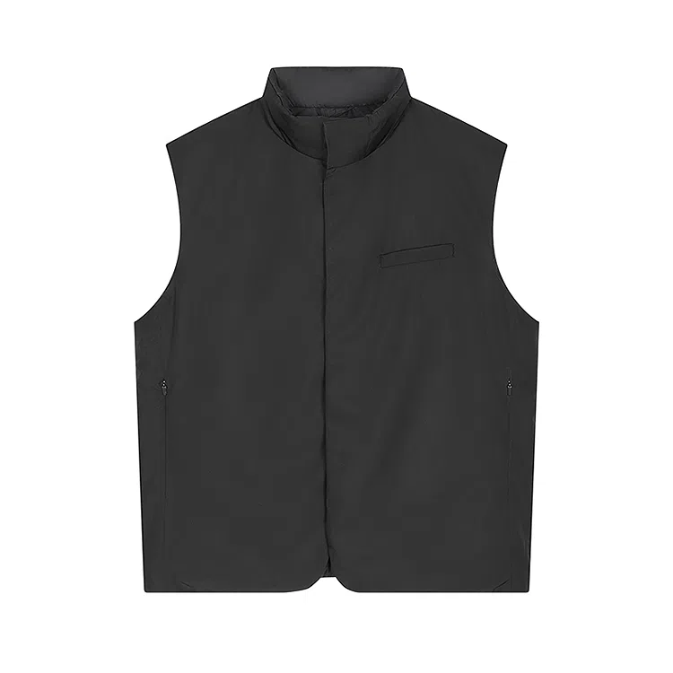 速写 男装休闲短款羽绒马甲 男款