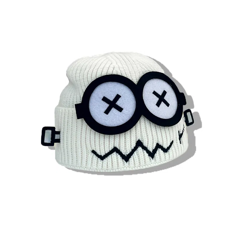 Youwei Cartoon Robot Knit Hat