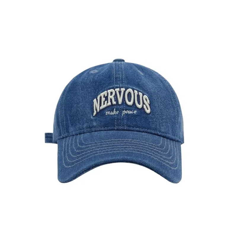 艾佳微 百搭休闲 牛仔布 棒球帽 男女同款情侣款
