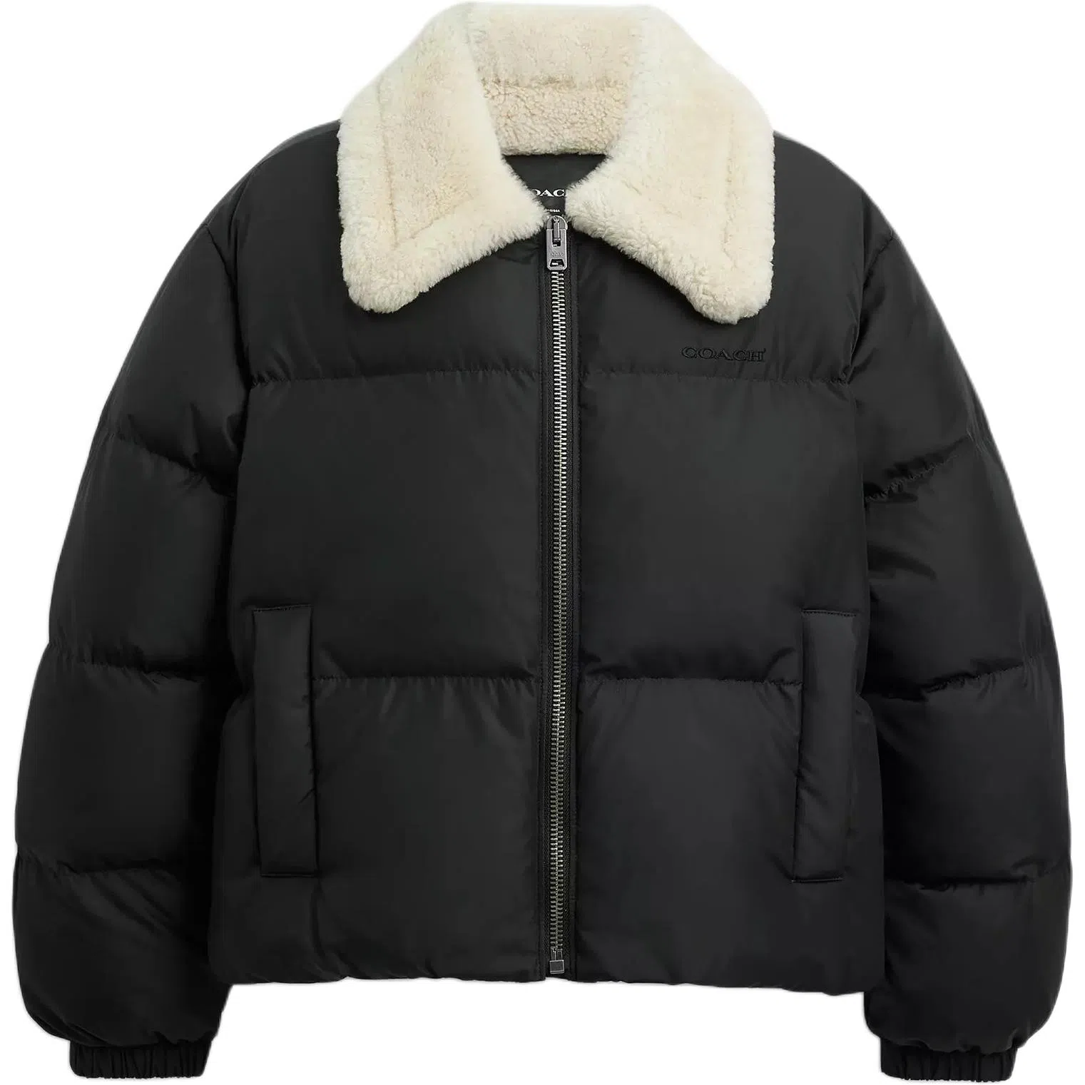 COACH FW25 Colorblock Down Jacket