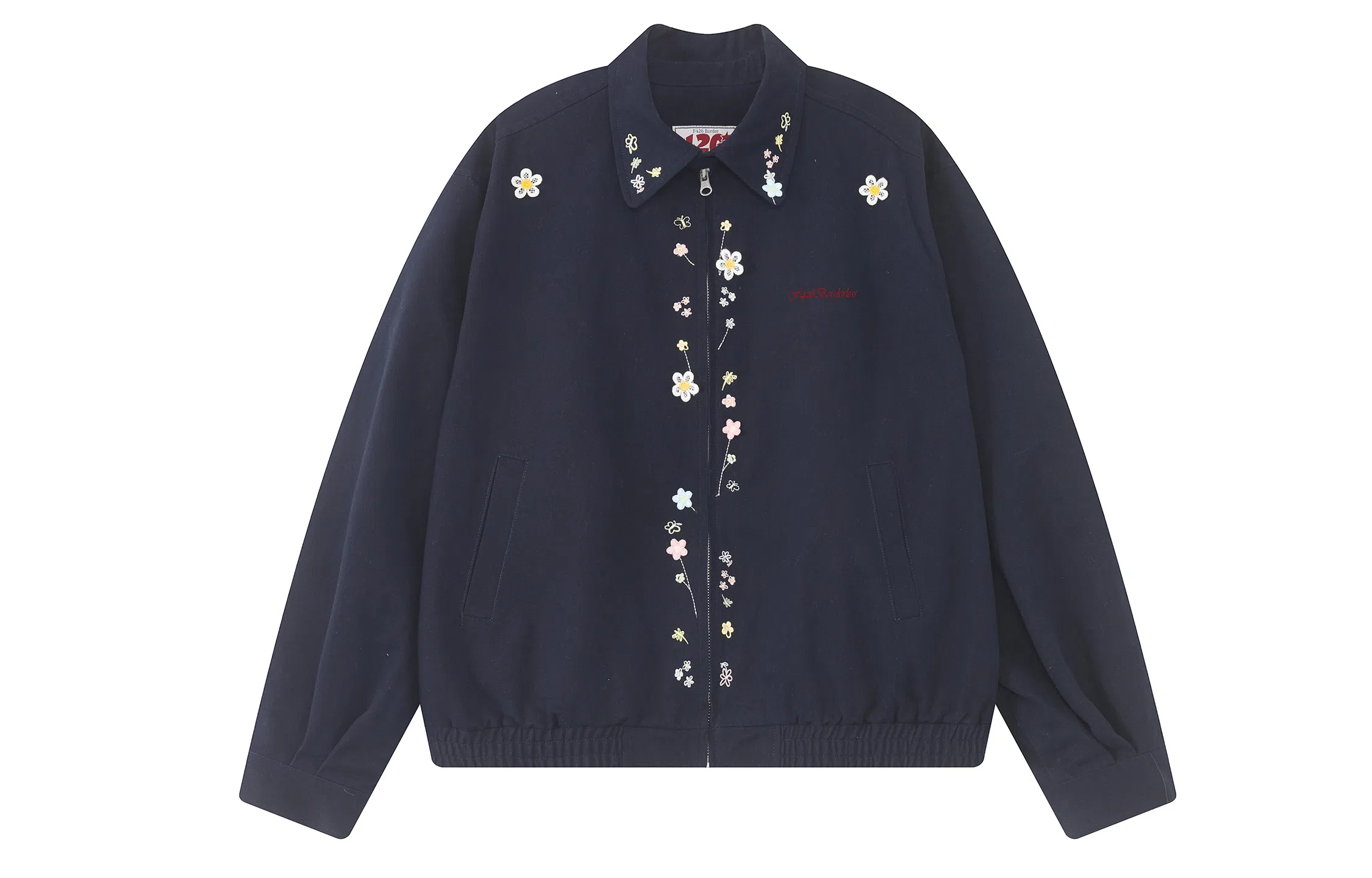 F426 Embroidered Floral Jacket