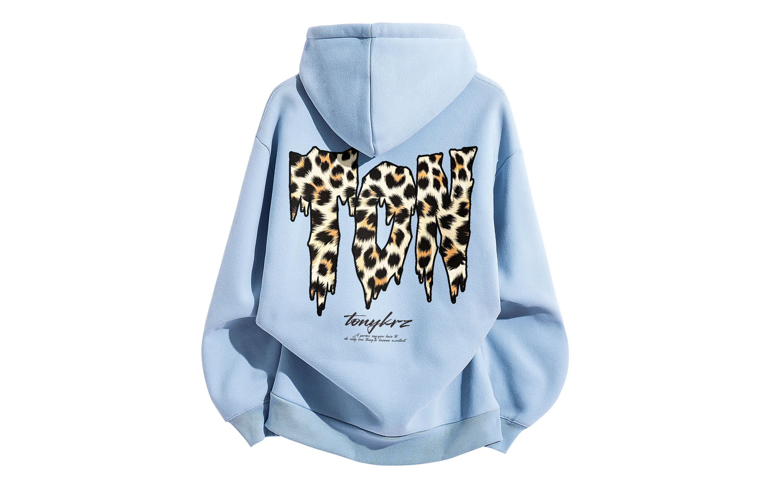 TONYKRZ Leopard Logo Hoodie