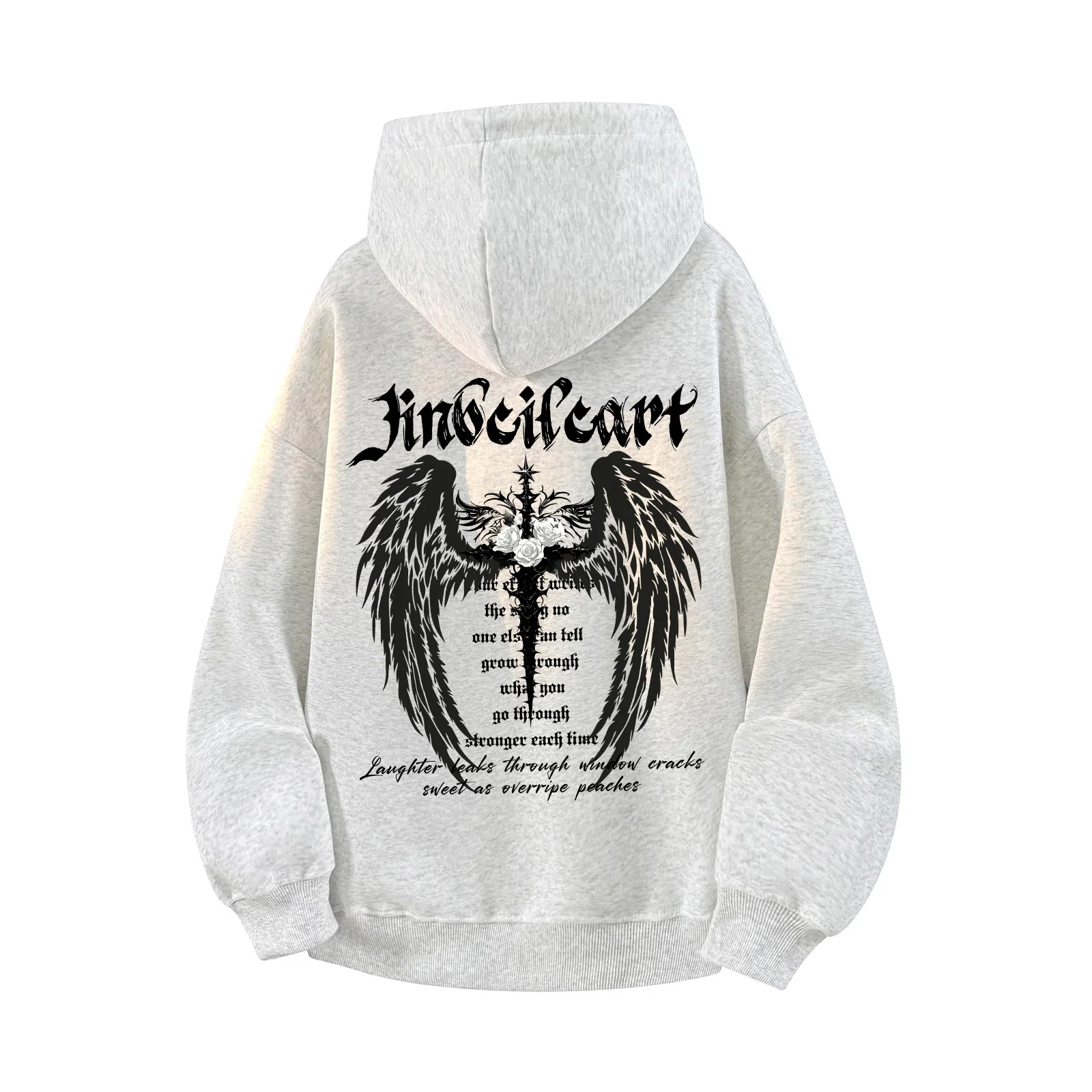 Kinbelle Hoodie Wings Logo