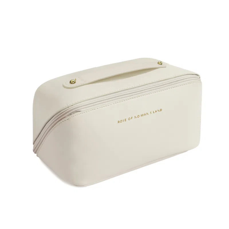 CUCX Large Capacity PU Makeup Bag