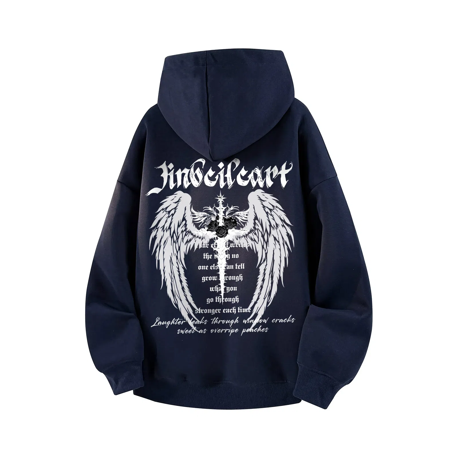 Kinbelle Hoodie Wings Logo