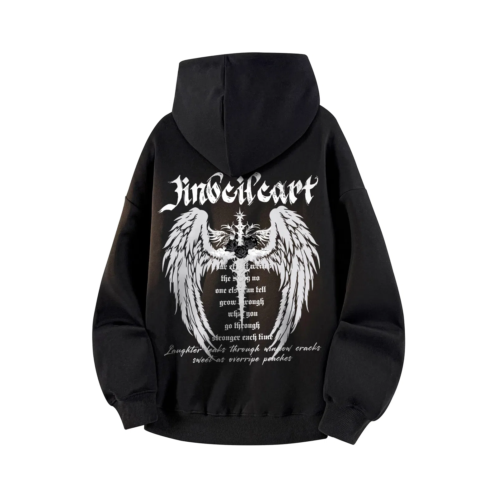 Kinbelle Hoodie Wings Logo