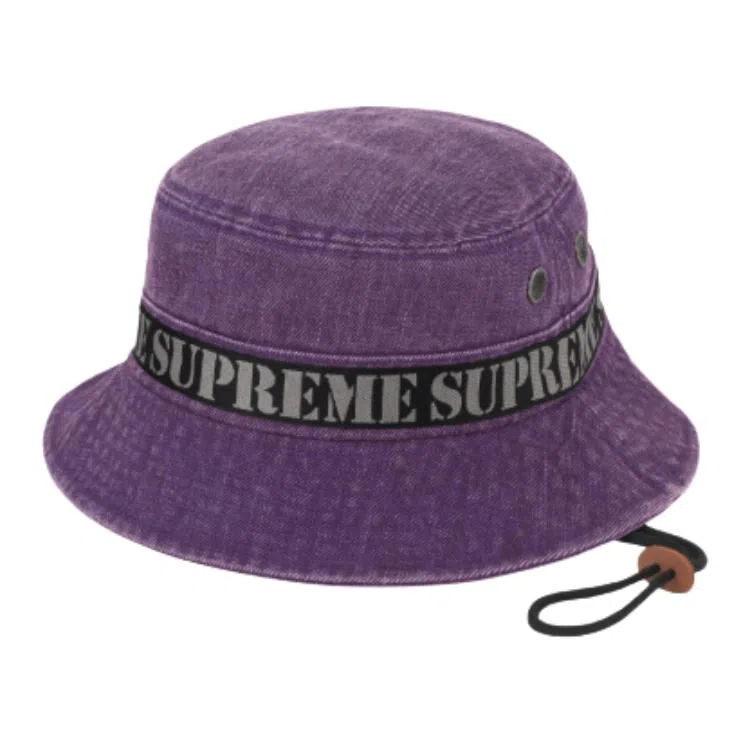 Supreme SS23 WEEK17 STENCIL WEBBING BOONIE