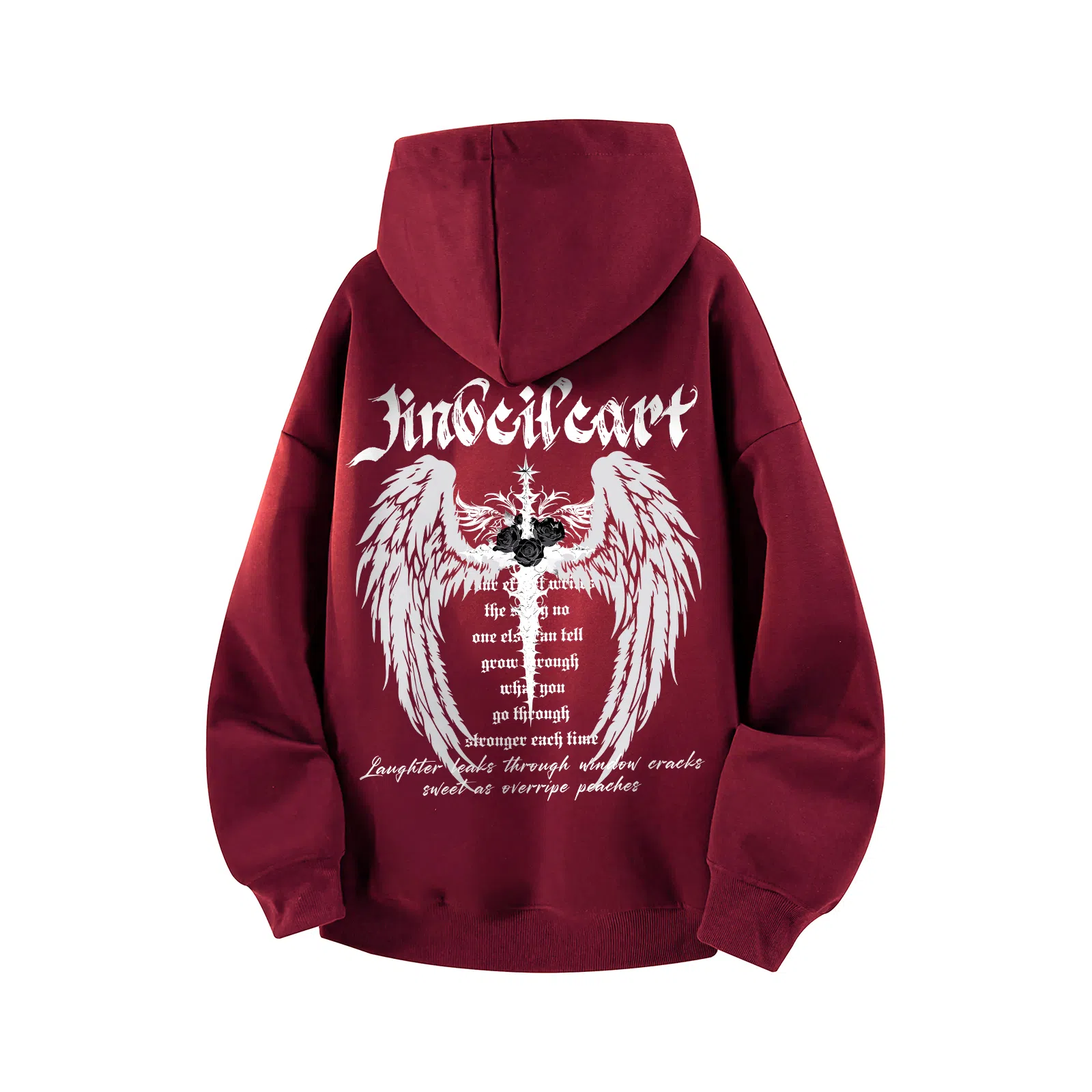 Kinbelle Hoodie Wings Logo