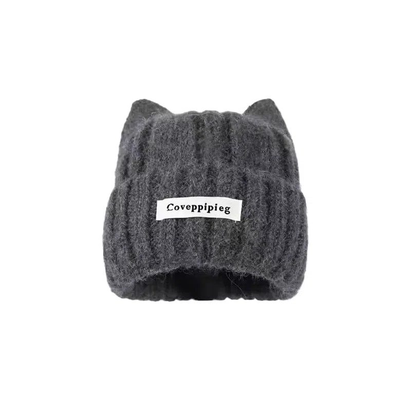 Yibukang Cat Ear Knit Hat
