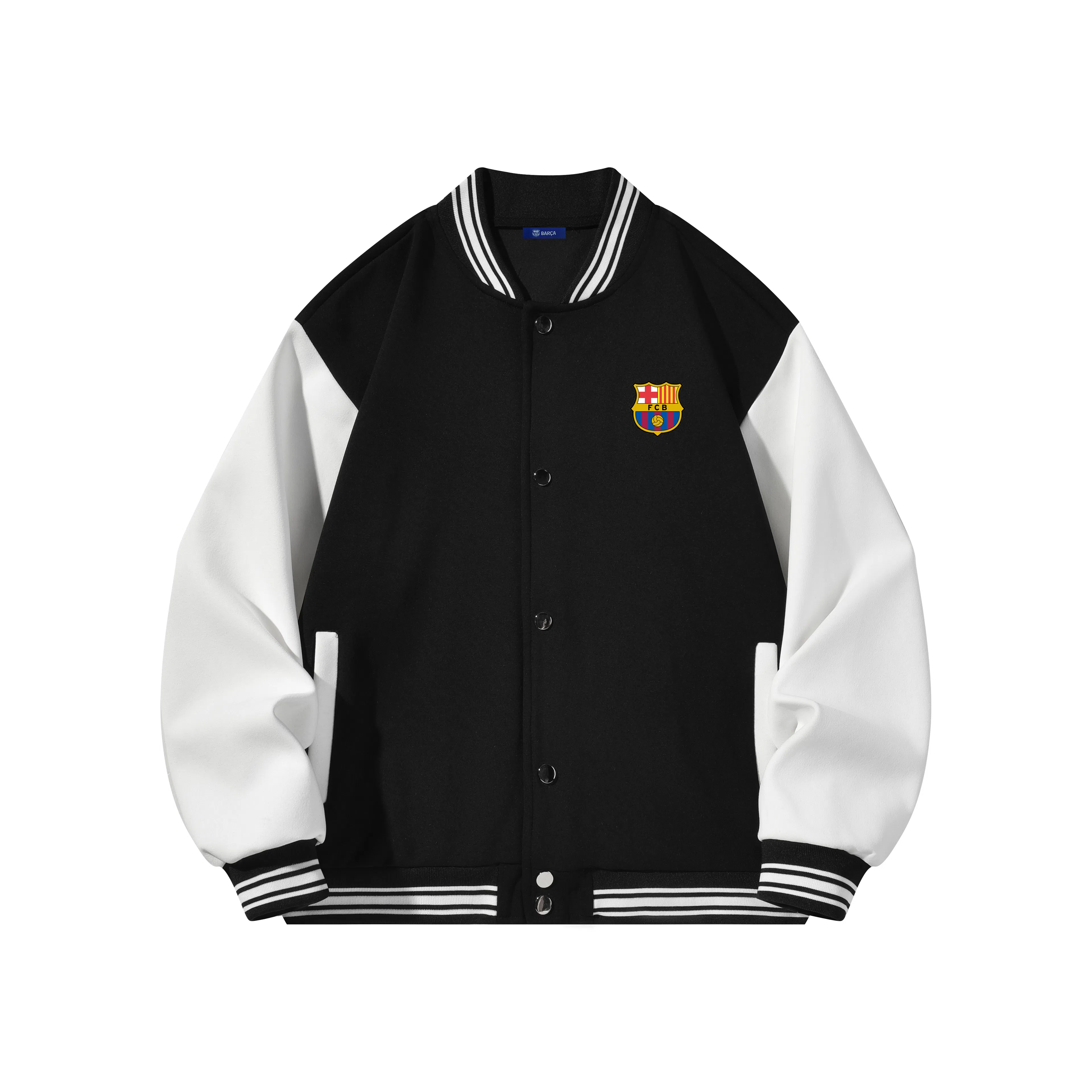 Barcelona FC Logo Baseball Jacket