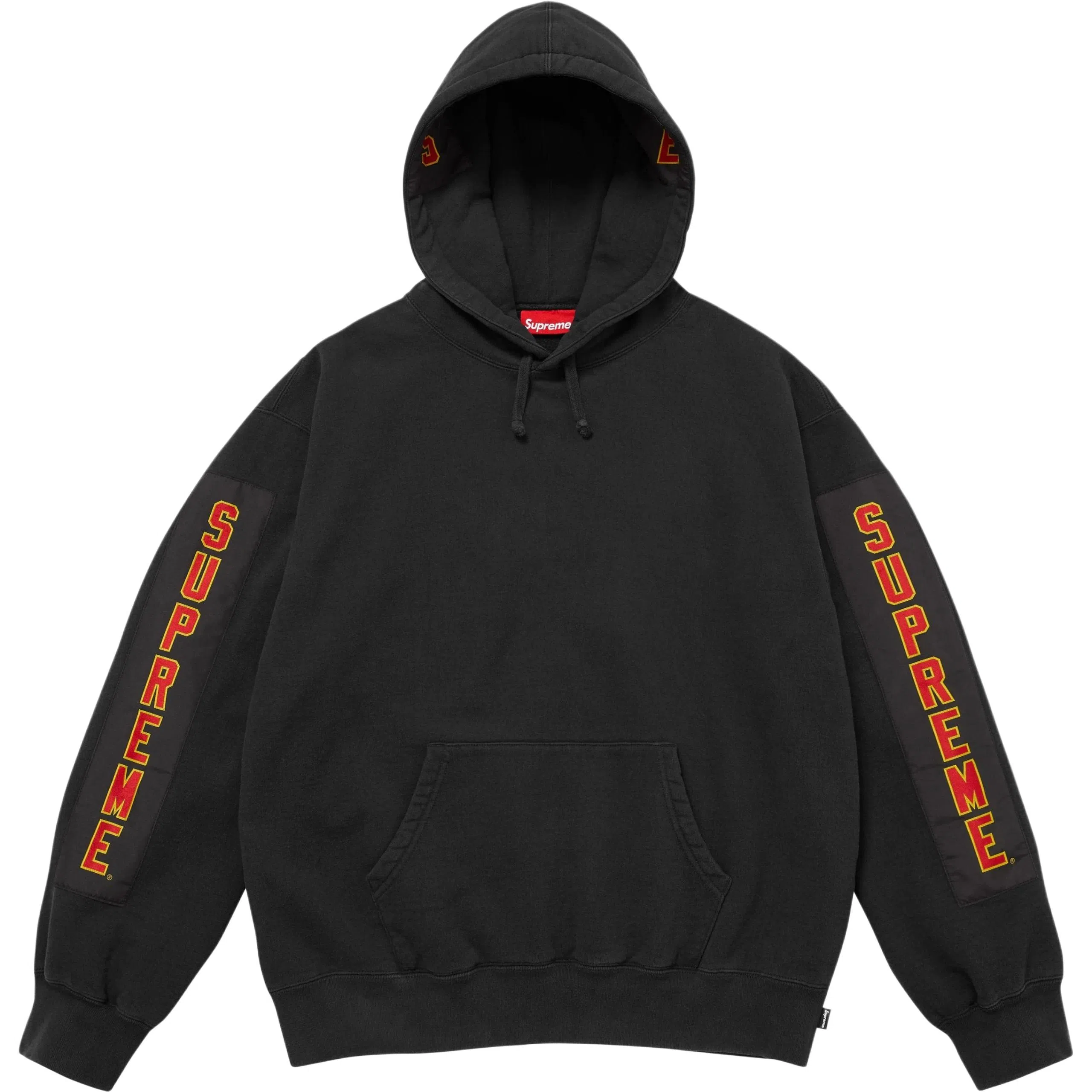 Supreme FW25 WEEK5 Woven Patches Hooded Sweatshirt
