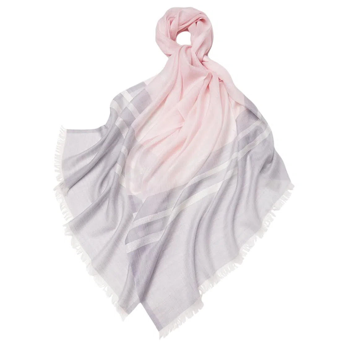 红豆 拼色轻盈时尚舒适百搭保暖 羊毛 绒线围巾 男女同款情侣款