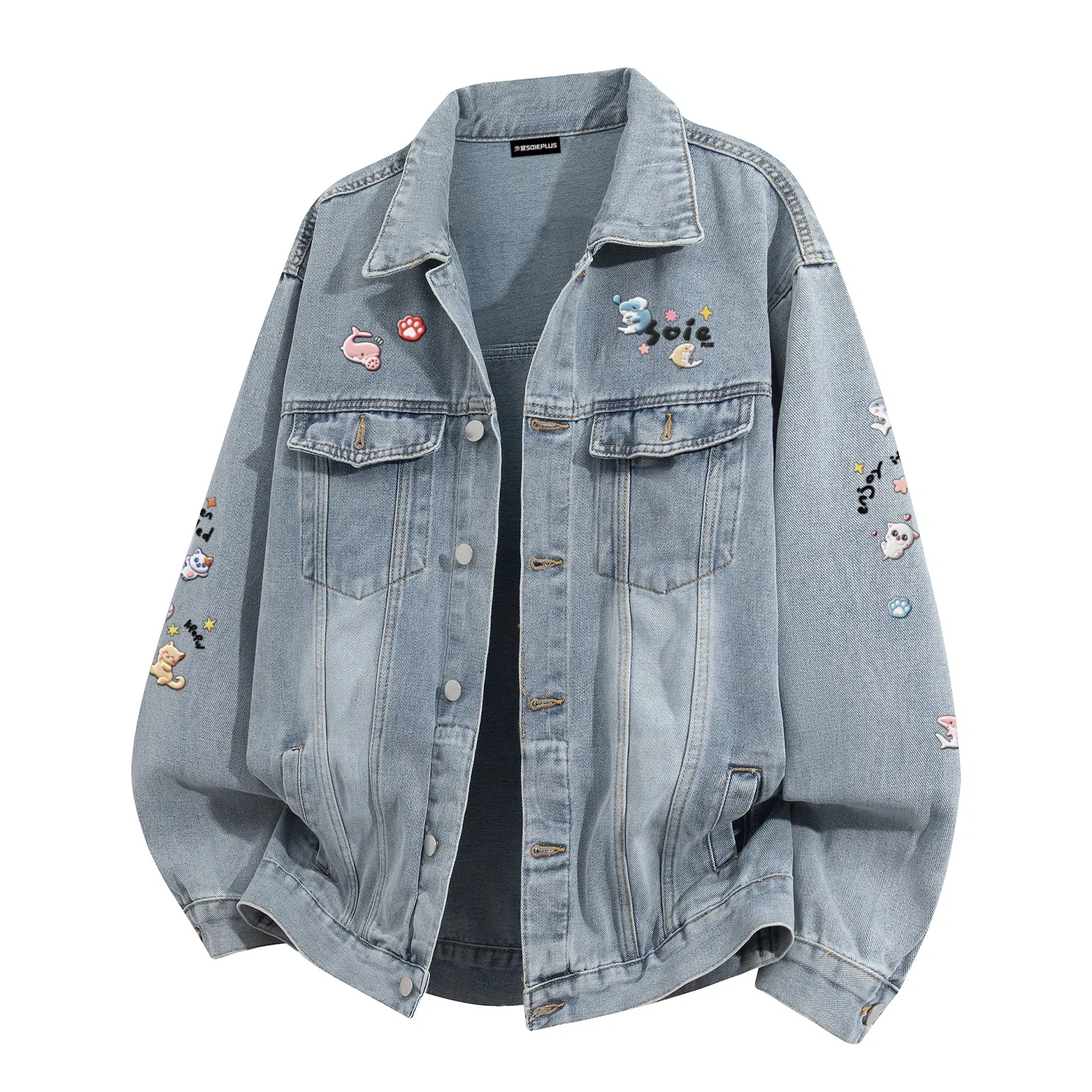 SOIEPLUS Denim Jacket