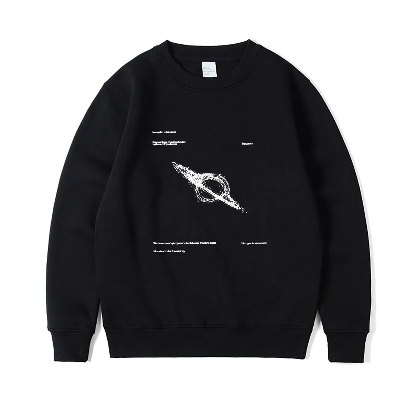 莫代尔 秋冬个性百搭亲肤慵懒舒适嘻哈街头风时尚轻盈长袖潮流卫衣打底衣 男女同款