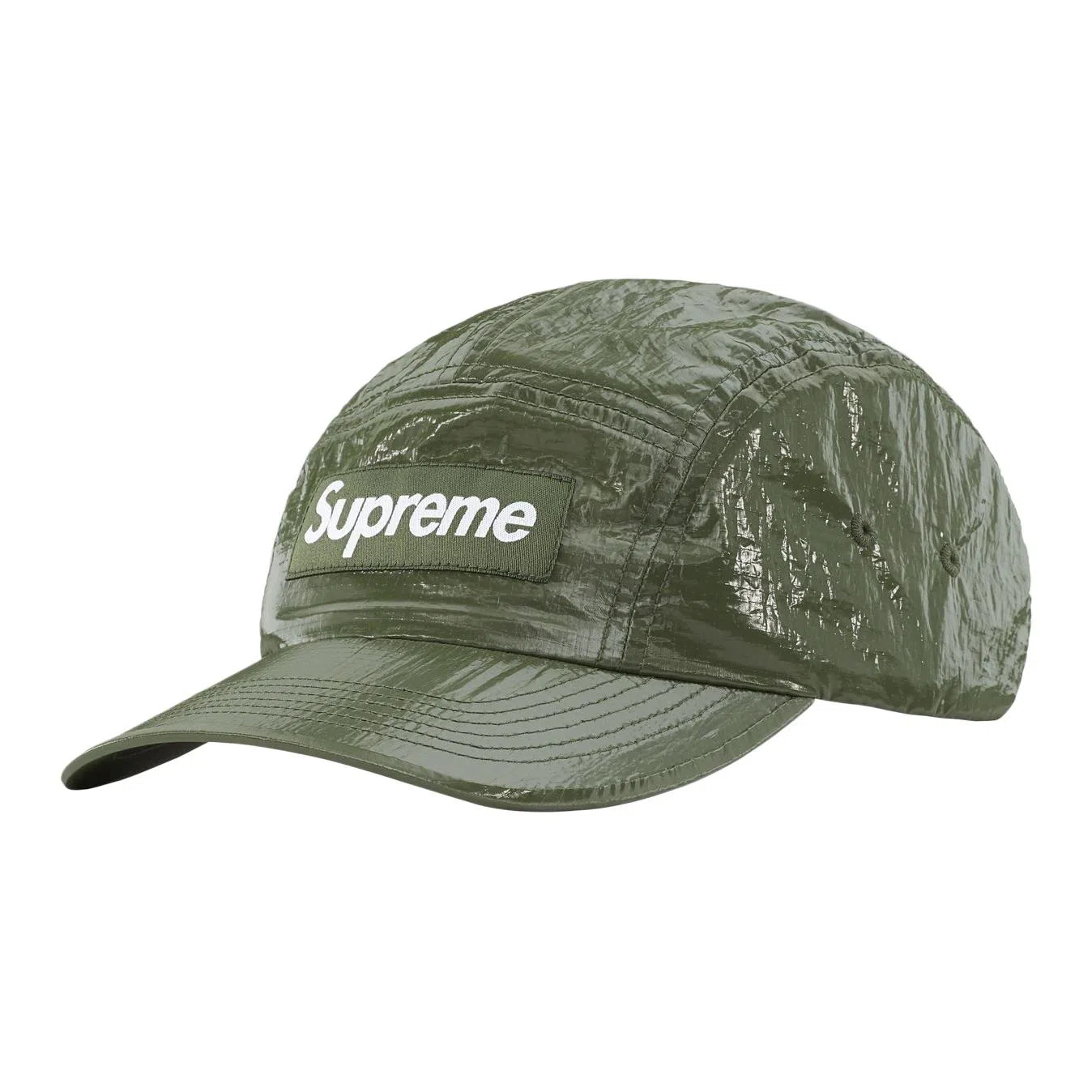 Supreme Gloss Ripstop Camp Cap