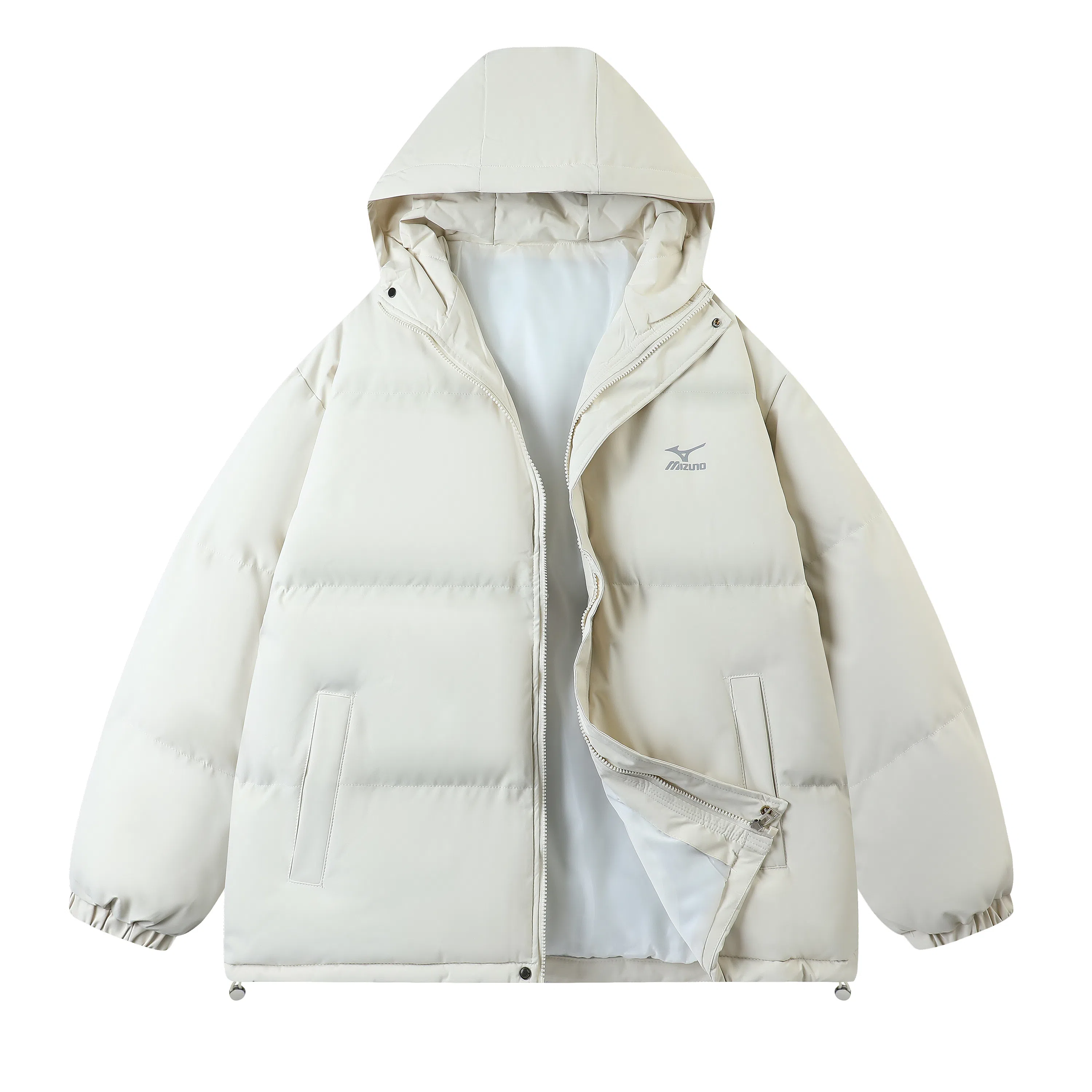 Mizuno Mountain Outdoor Hooded Puffer Jacket