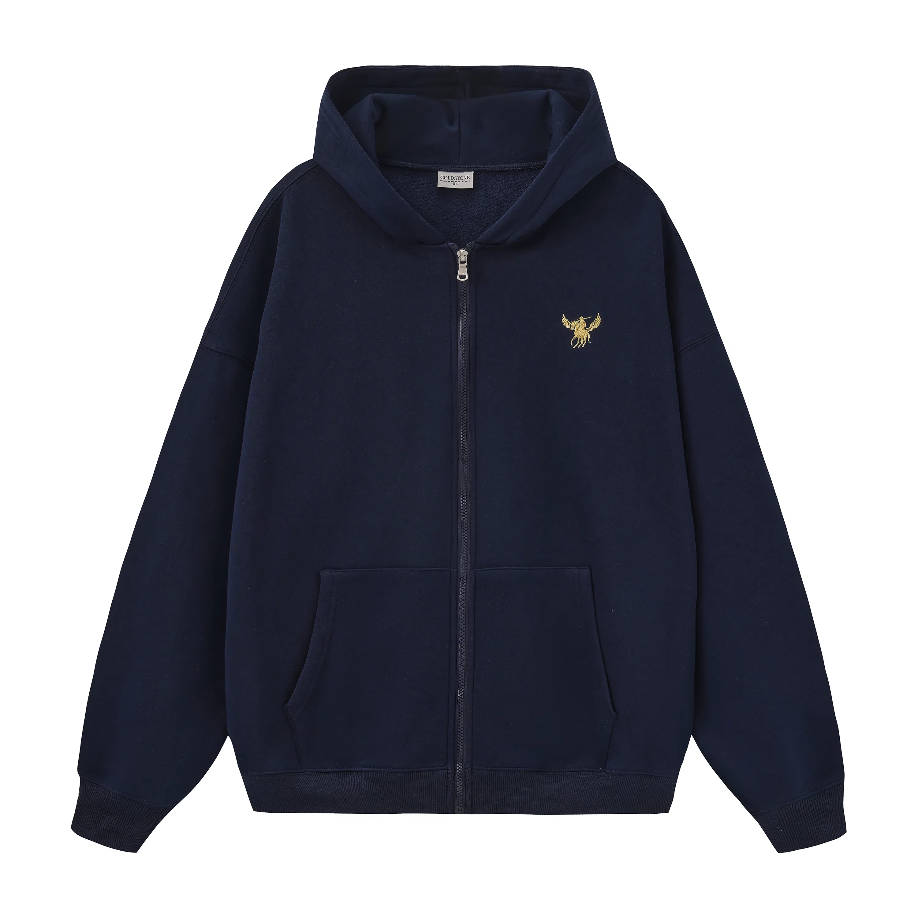 COLDSTONE Hooded Zip-Up Sweatshirt