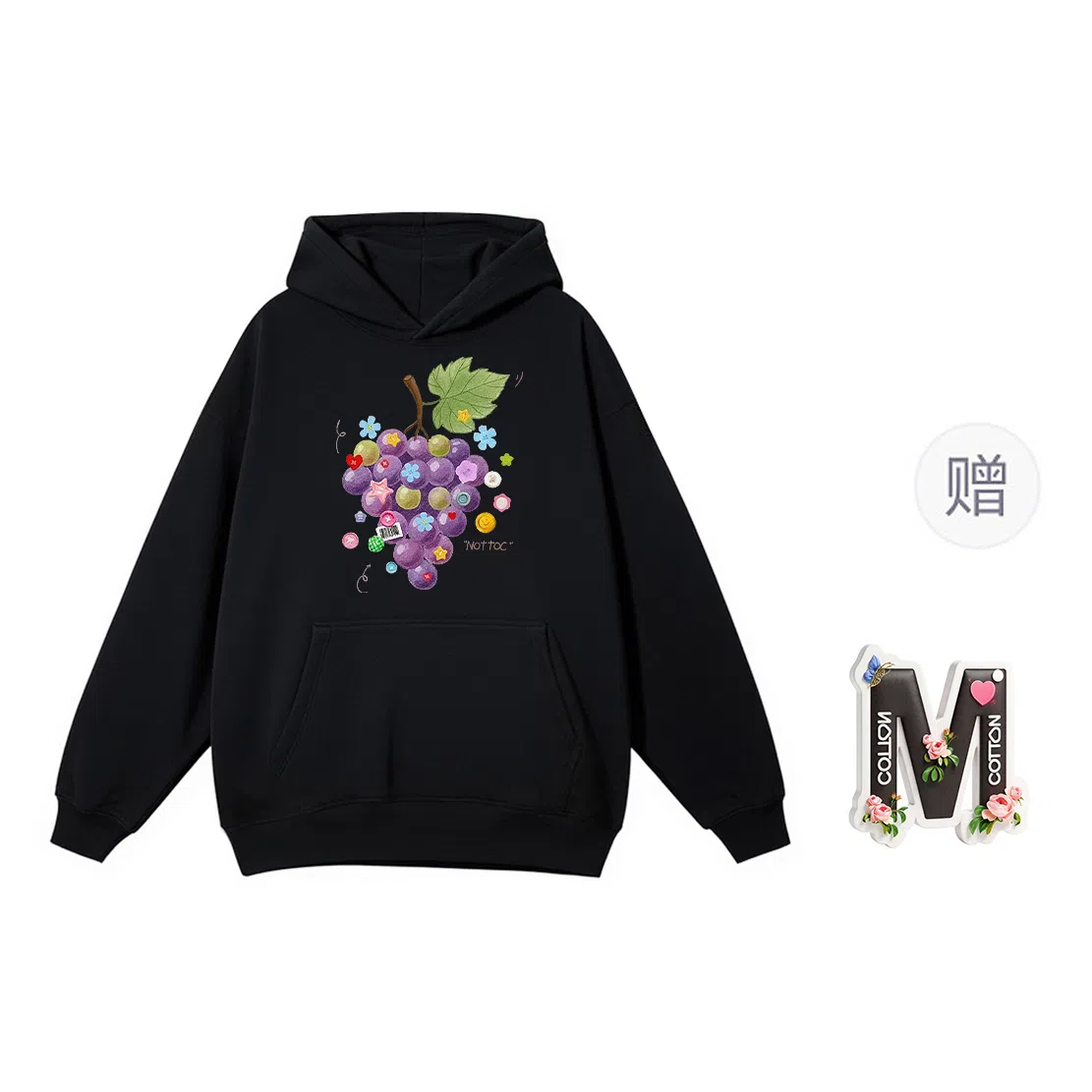 棉购 简约舒适时尚连帽卫衣 女款