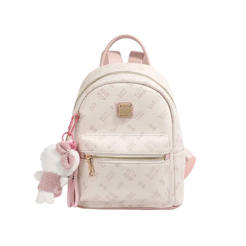 JANE KLAIN Cartoon Print Backpack