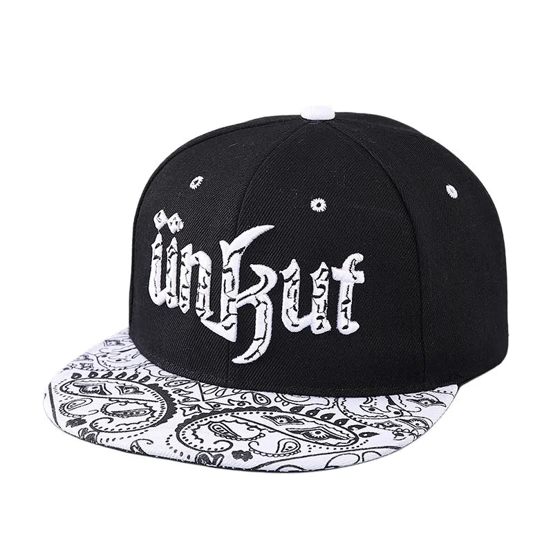 艾佳微 韩版时尚字母平沿帽子 街舞嘻哈帽平檐 腈纶 棒球帽 男女同款情侣款