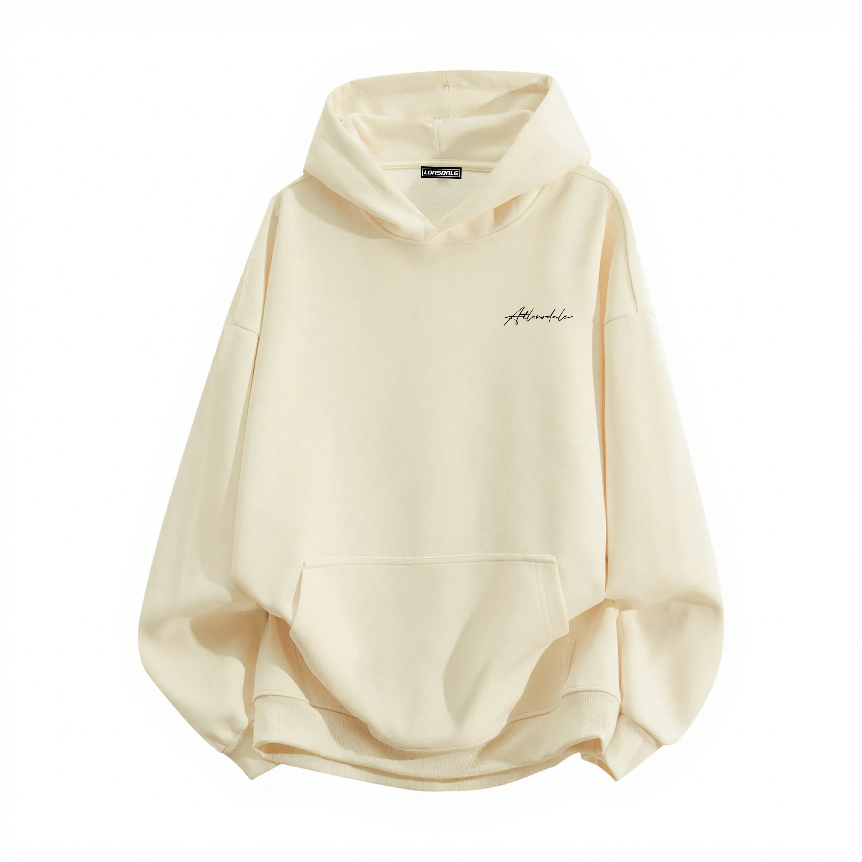 Lonsdale Signature Logo Pullover Hoodie