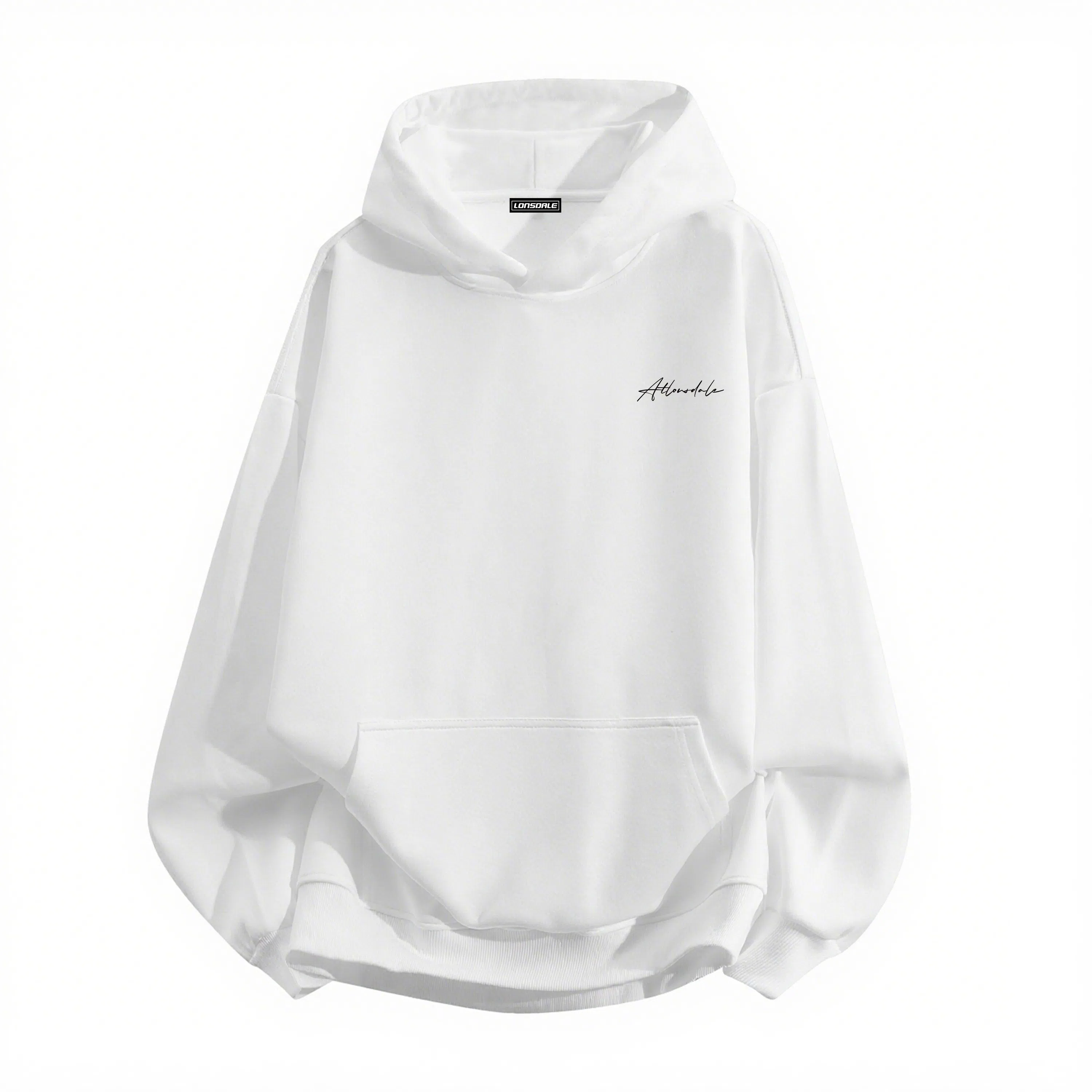 Lonsdale Signature Logo Pullover Hoodie