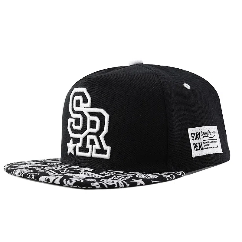 艾佳微 字母时尚青春嘻哈帽 户外运动遮阳帽 百搭街头潮流 腈纶 棒球帽 男女同款情侣款