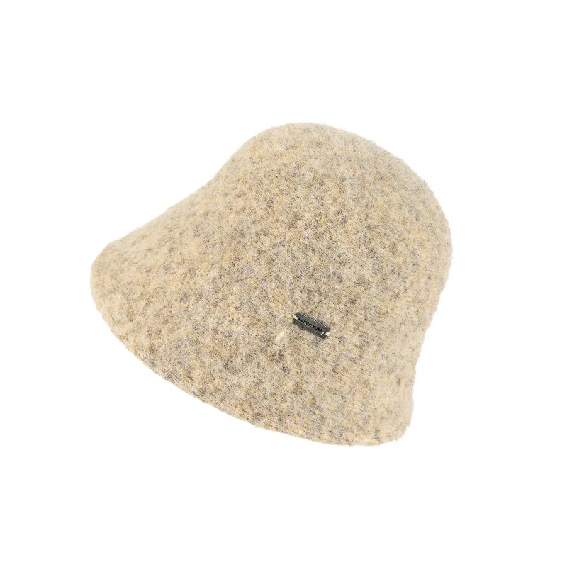 稻草人 小香风优雅针织 韩版百搭显脸小 聚酯纤维 渔夫帽 女款