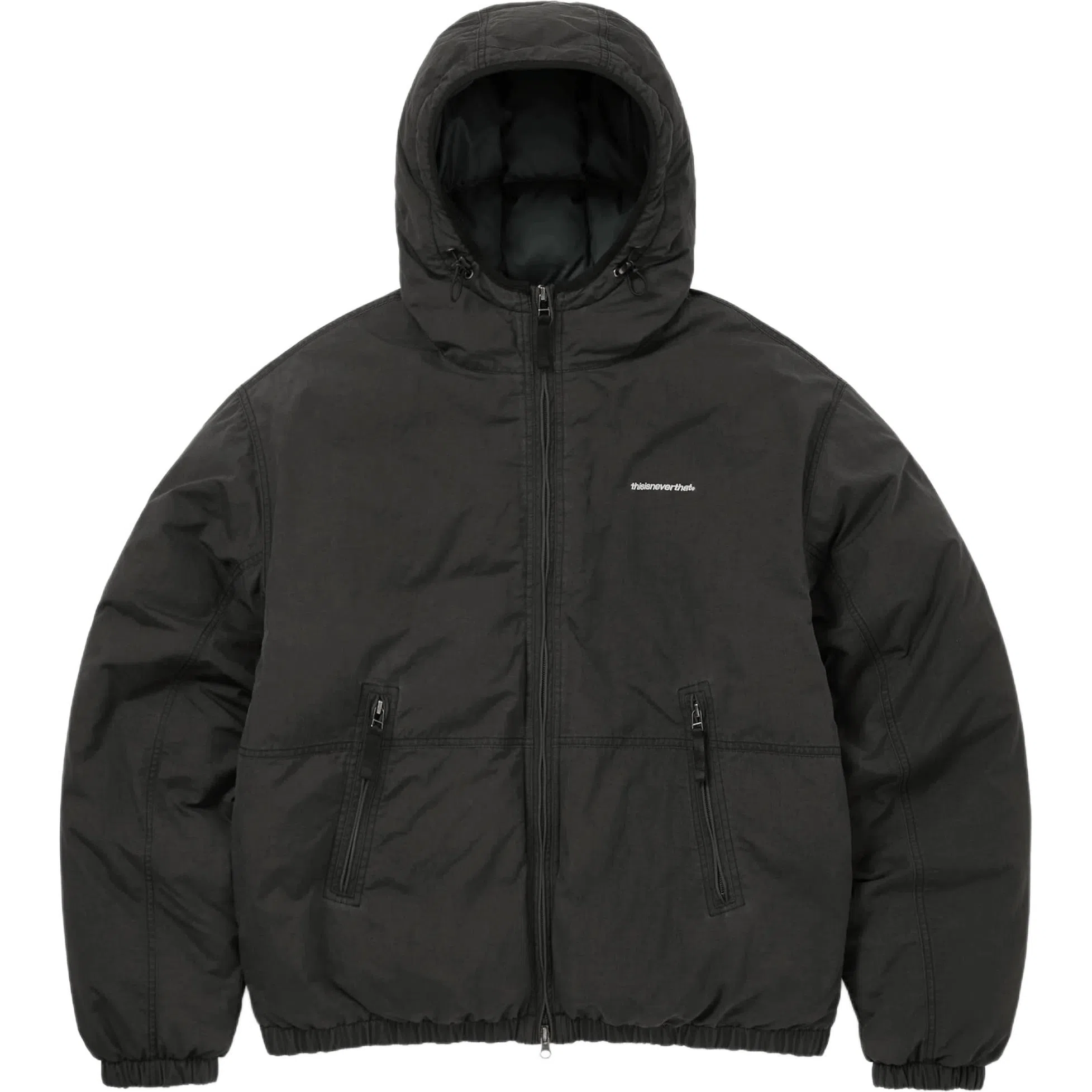 Thisisneverthat FW25 Washed Down Puffer Jacket Black
