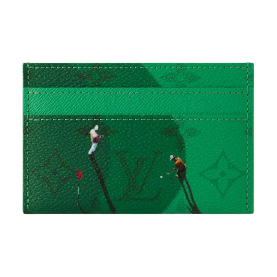 Louis Vuitton Card Holder Green