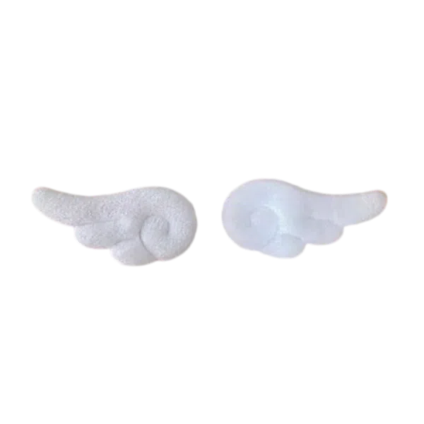 希铃 可爱 白色天使 聚酯纤维 发夹 女款