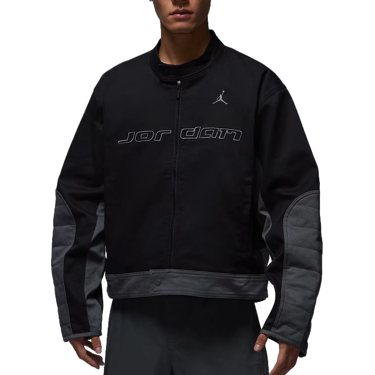 Jordan Brooklyn Baseball Collar Cotton Jacket