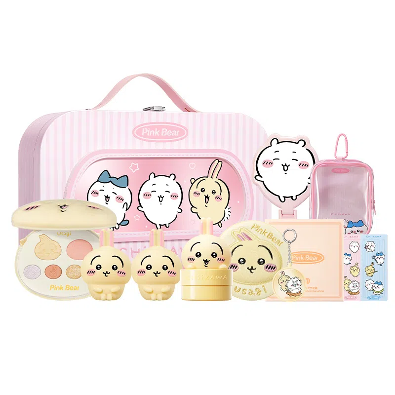 pinkbear CHIIKAWA Bear Makeup Set