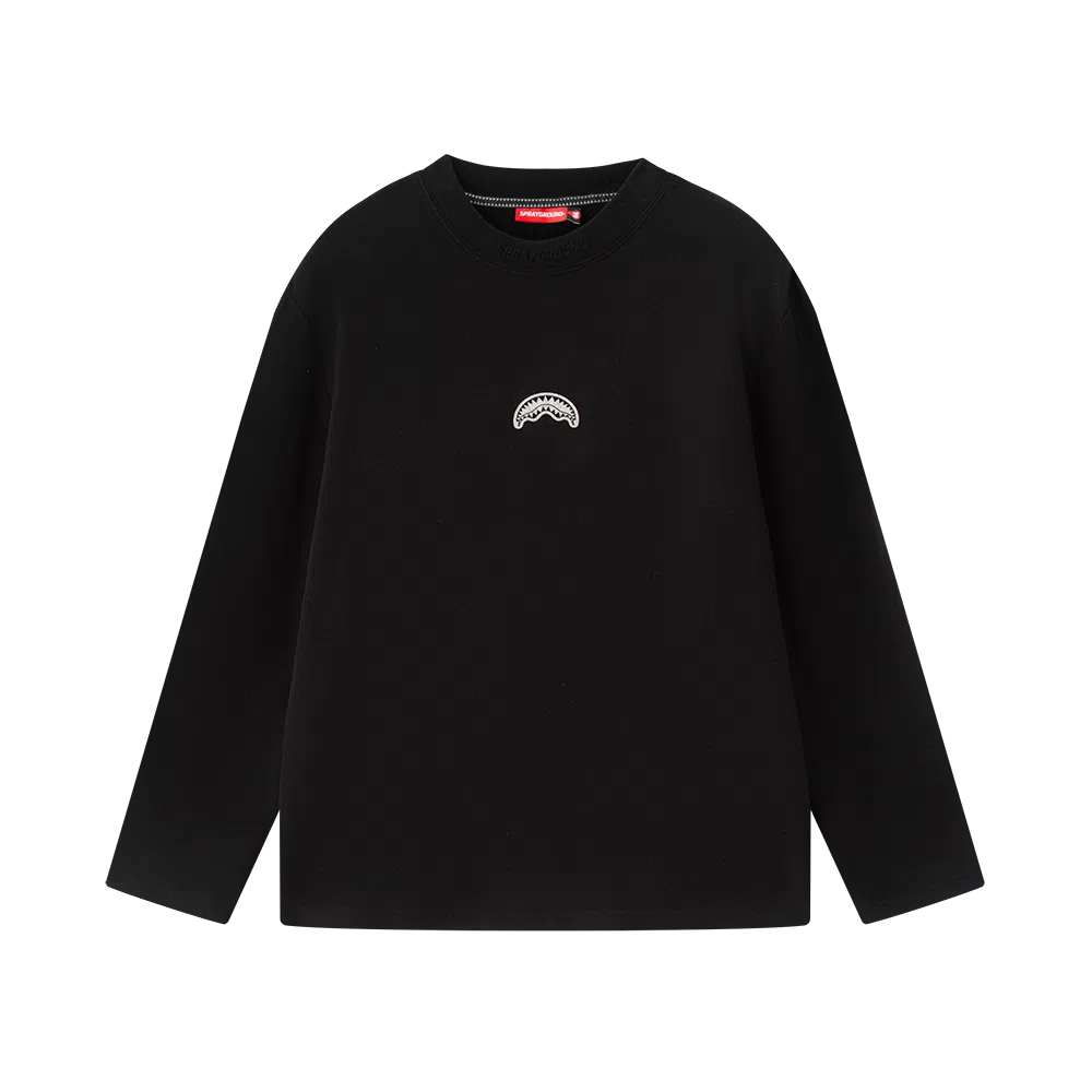 SPRAYGROUND Shark Logo Long Sleeve Tee