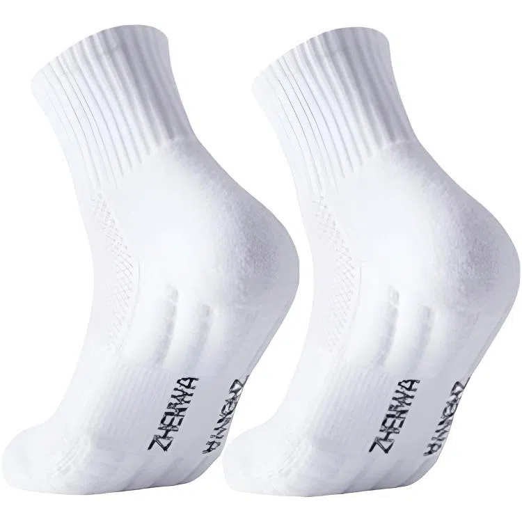 莫代尔 防臭吸湿柔软亲肤舒适透气运动袜宽松不紧绷耐磨耐穿吸湿不粘脚篮球袜抗起球不易变形防滑中筒袜 男女同款