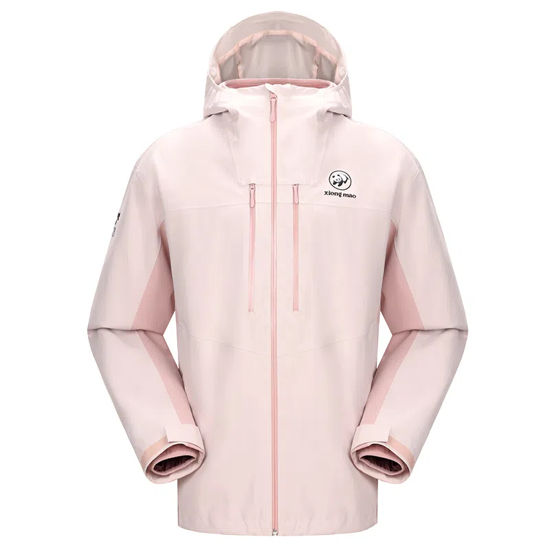 熊猫  自在玩系列 户外徒步硬核防护防水透湿防风耐磨蓄温保暖抓绒内胆透气  徒步户外远足 防水防风透气耐磨保暖冲锋衣 男女同款