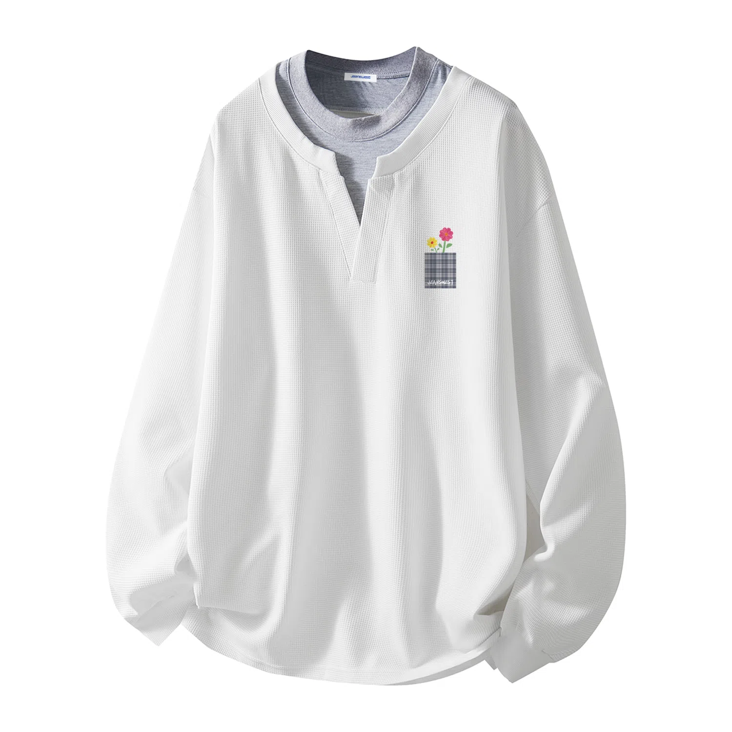 JEANSWEST LogoVcleanfitT